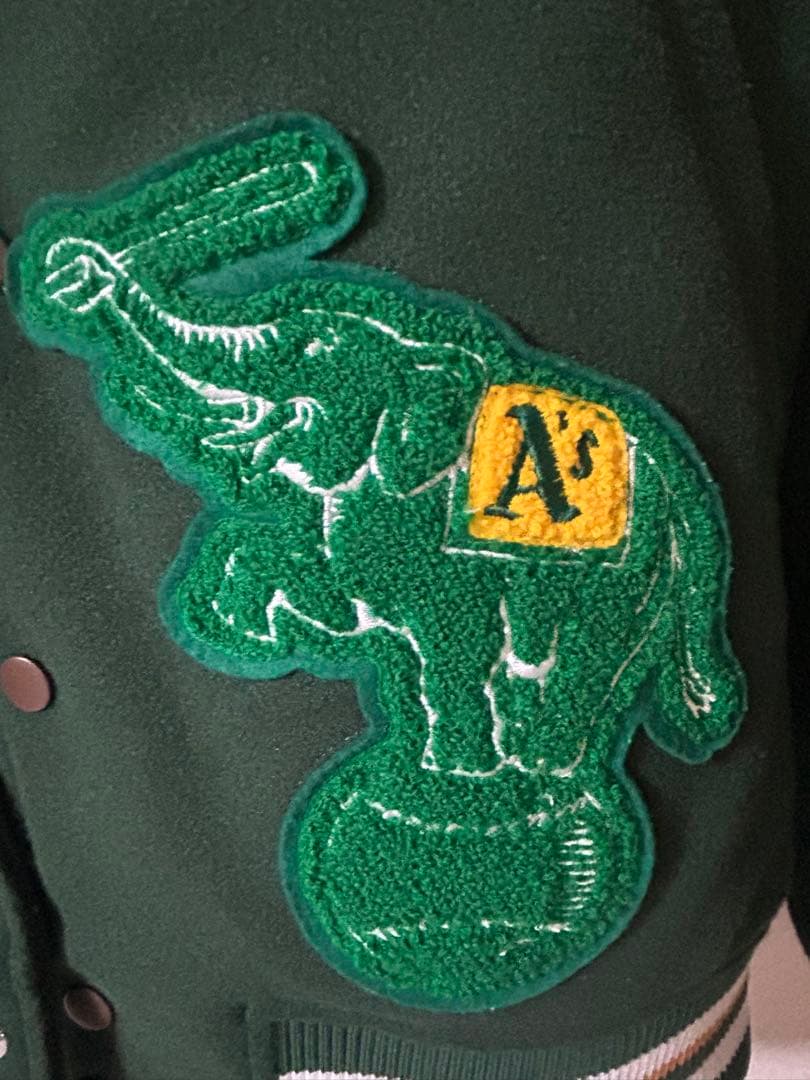 SKOOKUM スタジアムジャンパー(アスレチックス)