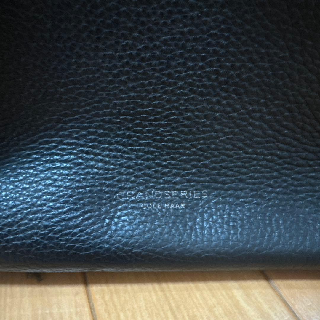 コールハーンGRANDSERIES ブラック レザー リュック