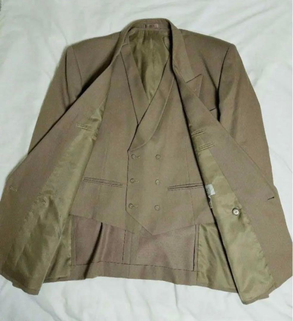 メンズ　スーツ　セットアップ　ヴィンテージ　古着　成人式　菅田将暉