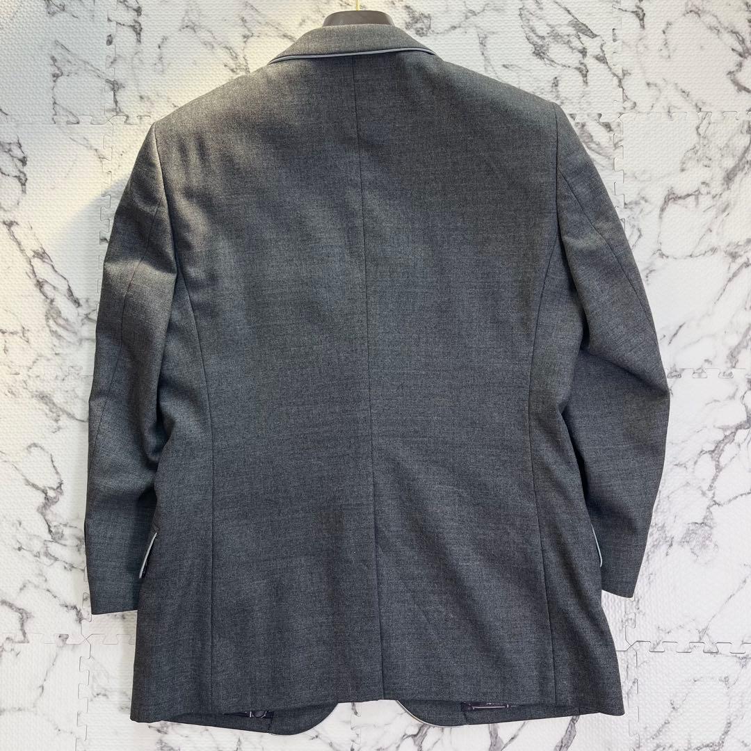 ポールスミス　スーツ　セットアップ　総柄　センターベント　総裏　ミキサー柄