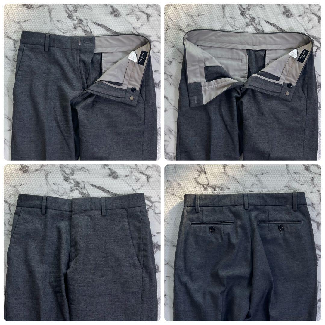 ポールスミス　スーツ　セットアップ　総柄　センターベント　総裏　ミキサー柄