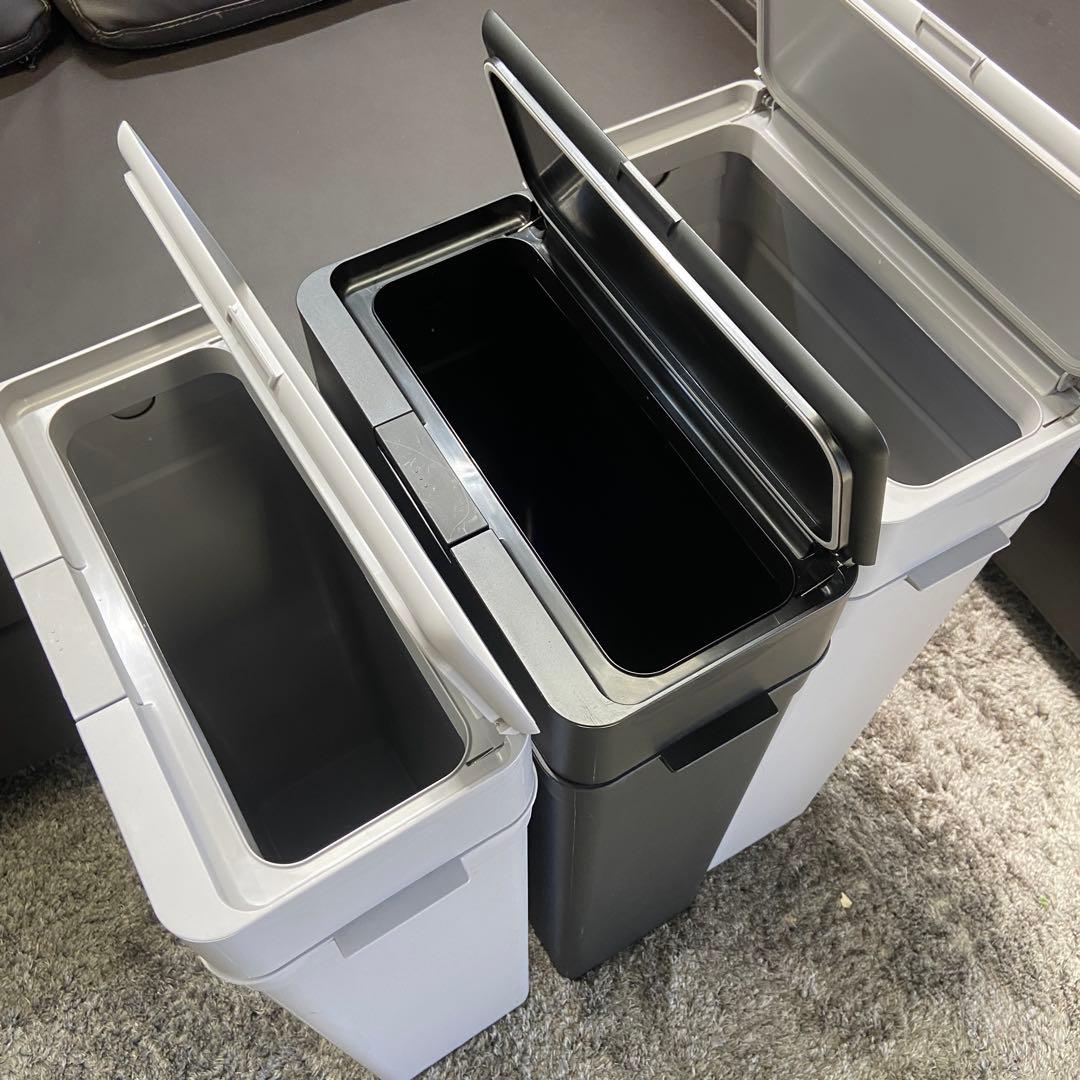 ライクイット like-it⭐️フタ付きゴミ箱 密閉ダストボックス 約25L