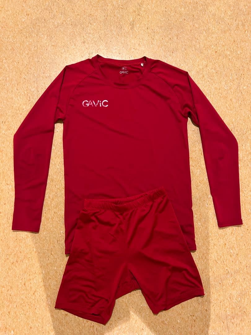 帝京第三　サッカーウェア 73赤2セット➕インナー／スパッツ➕移動着ズボンセット