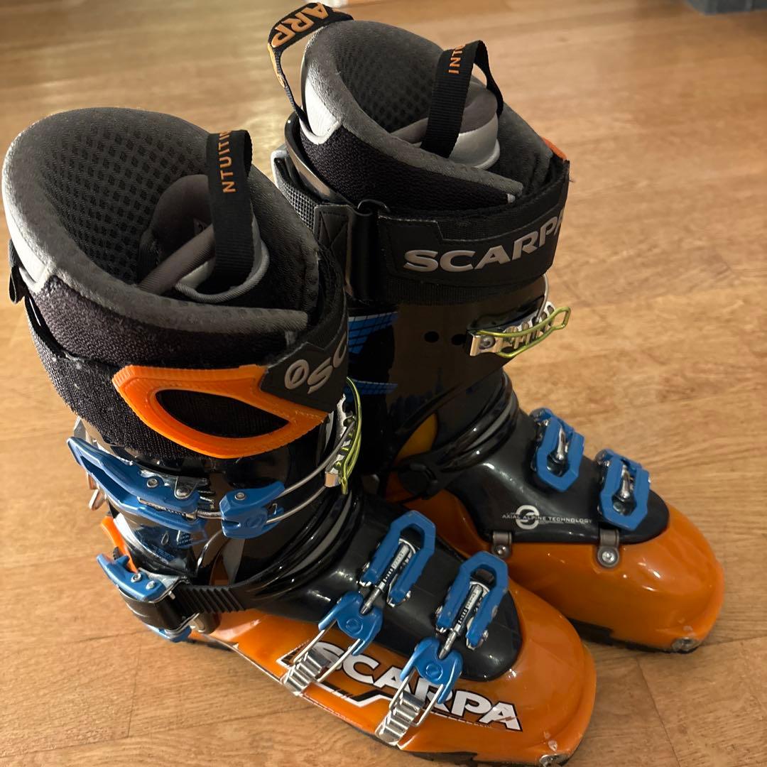 SCARPA Maestrale オレンジ/ブラック スキー ブーツ