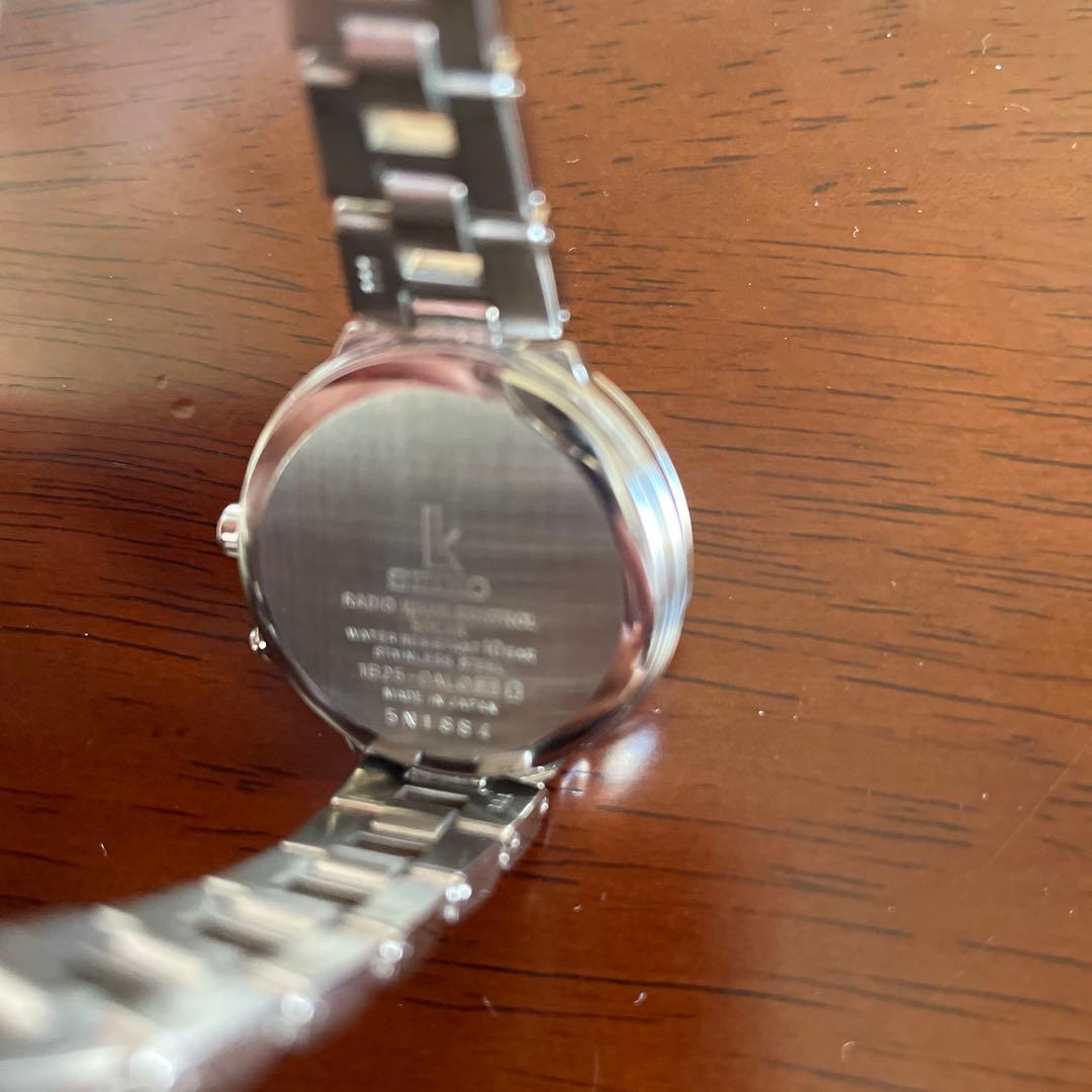 SEIKO ルキア 腕時計 1B25-0AL0 電波ソーラー 黒