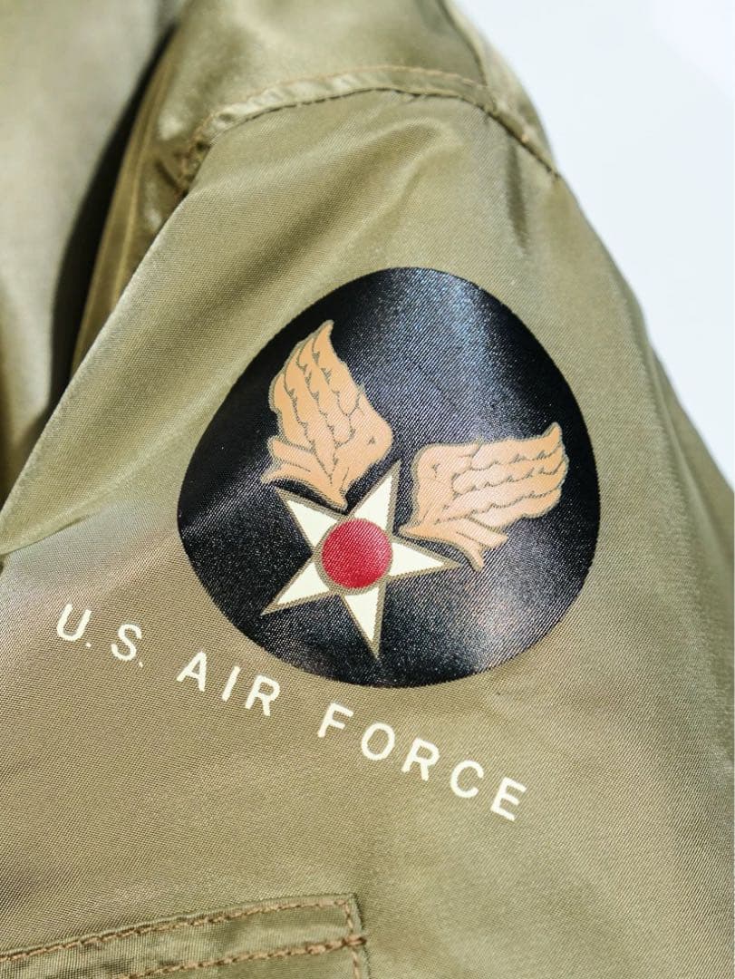 SサイズB-15B 初期型復刻フライトジャケットREALSIMONS ムートン襟