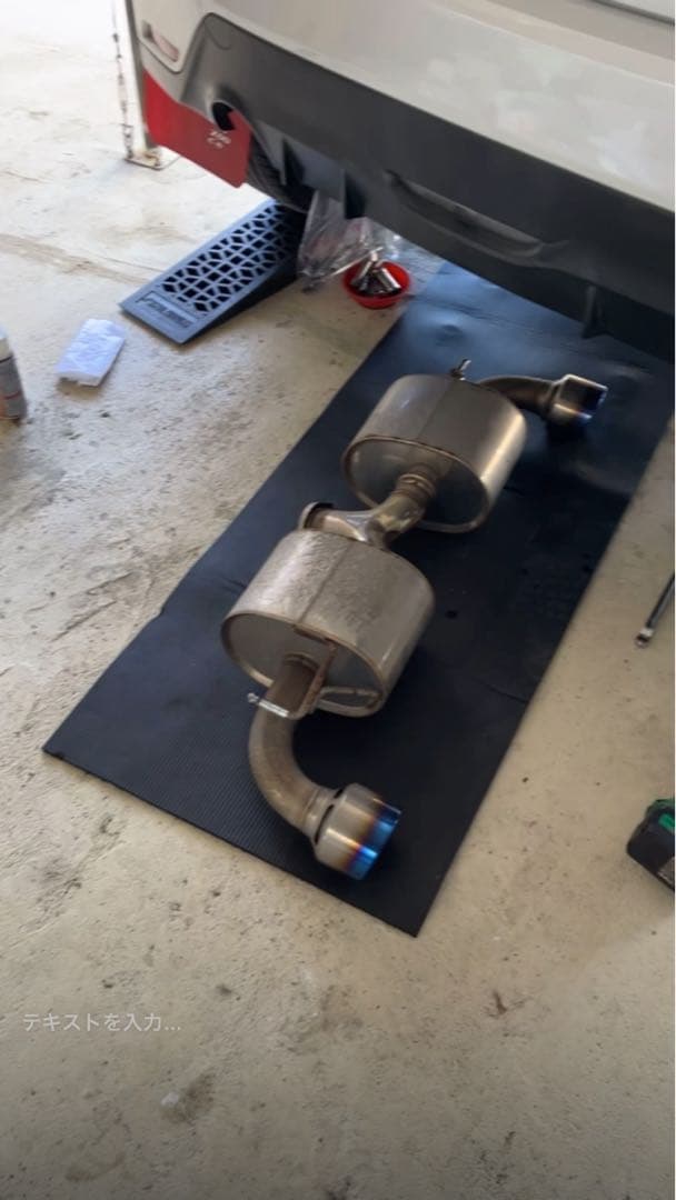 GRヤリス　HKS スーパーターボマフラー