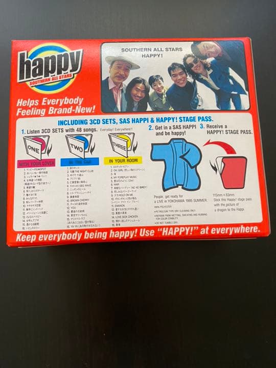 サザンオールスターズ　グッズ　happy ハッピ
