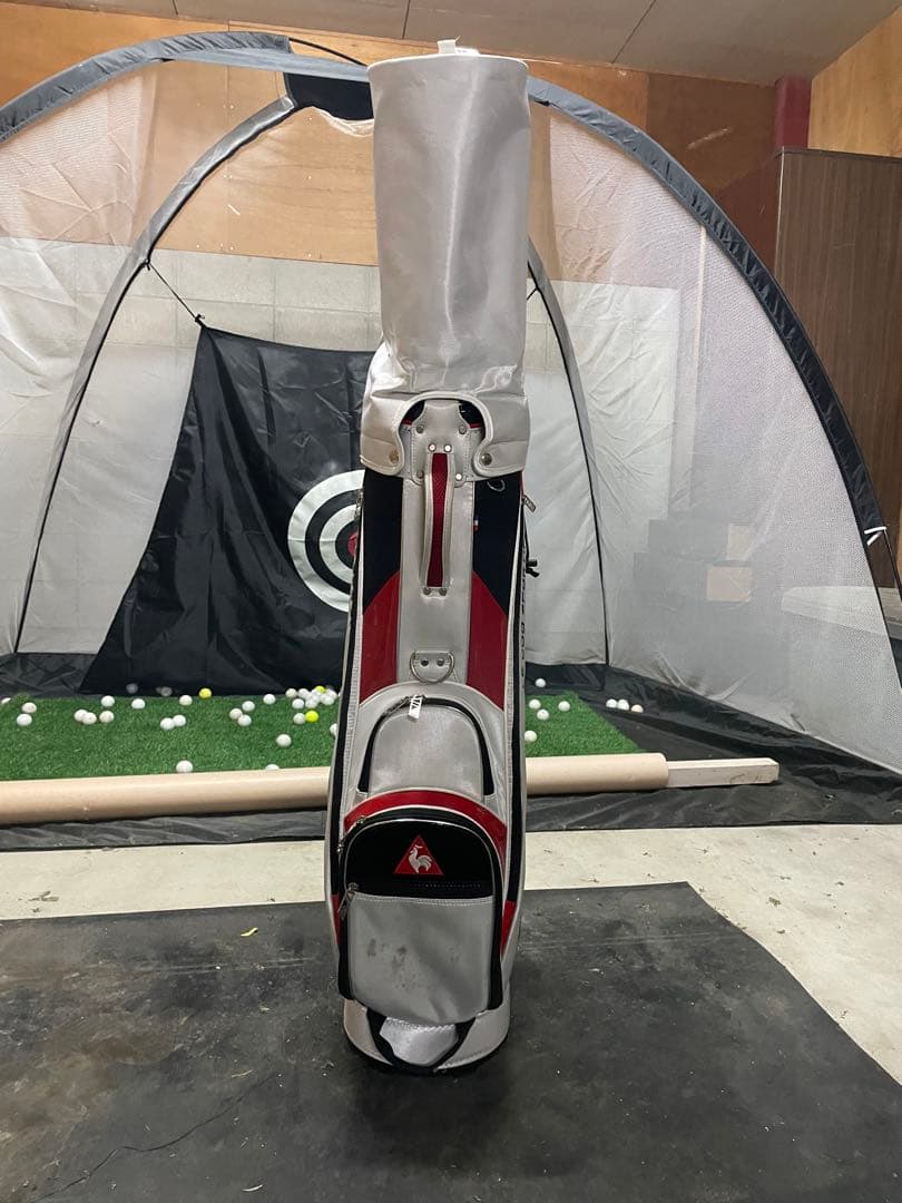 FR LSG ゴルフバッグ・キャディバッグ 黒・白・赤