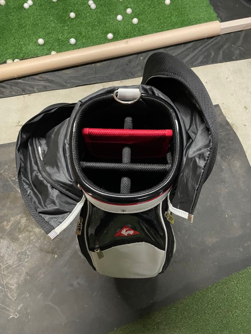 FR LSG ゴルフバッグ・キャディバッグ 黒・白・赤