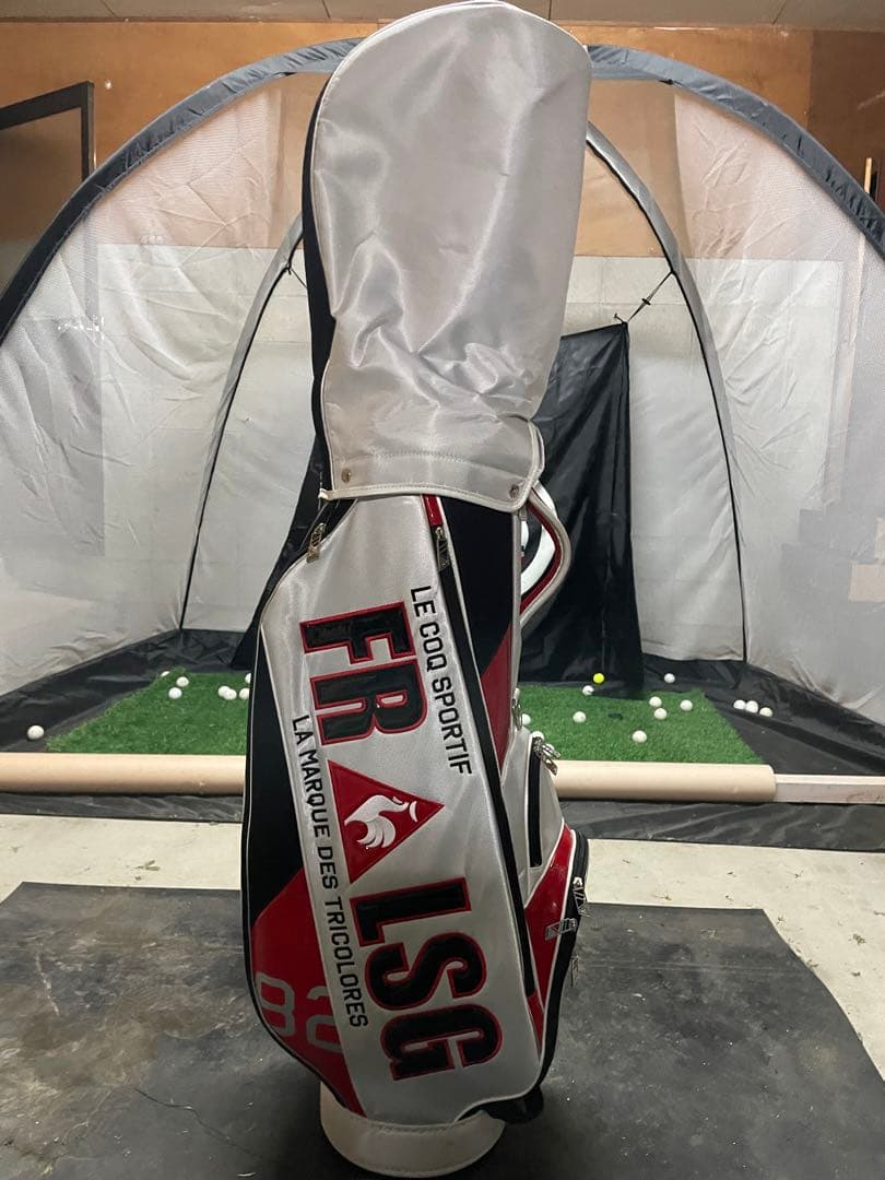 FR LSG ゴルフバッグ・キャディバッグ 黒・白・赤