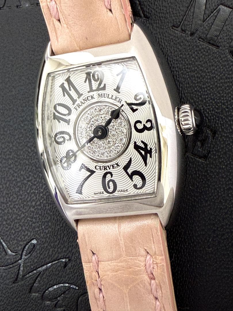 2025　国内ギャラ 完備　定価126万　フランクミュラー　プティ　ダイヤ　時計