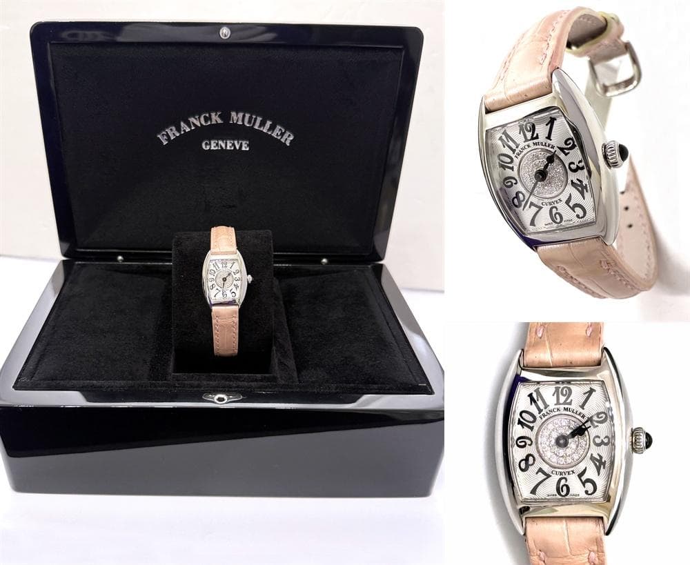 2025　国内ギャラ 完備　定価126万　フランクミュラー　プティ　ダイヤ　時計