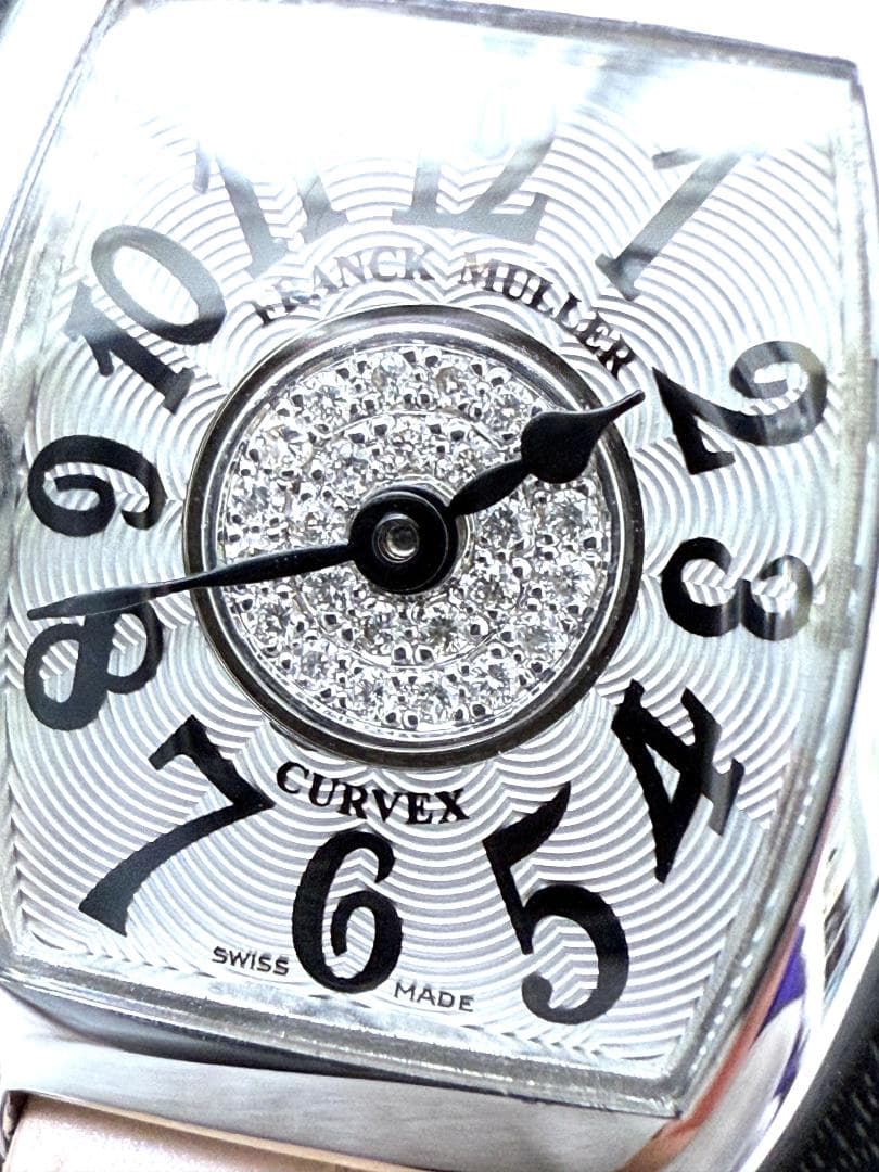 2025　国内ギャラ 完備　定価126万　フランクミュラー　プティ　ダイヤ　時計