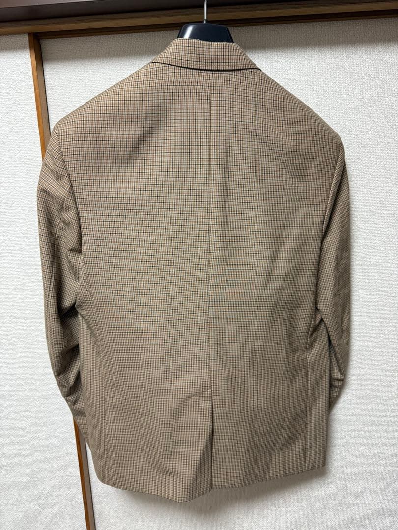 19ss Supreme Plaid Suit Tan M スーツ