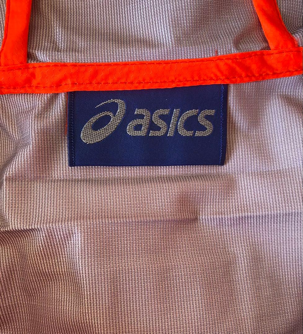 レインコート 雨具 asics L メンズ JAPAN 日本代表 カッパ 未着用