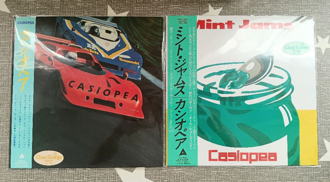 【完全生産限定盤】カシオペア MINT JAMS / レコード 2枚セット