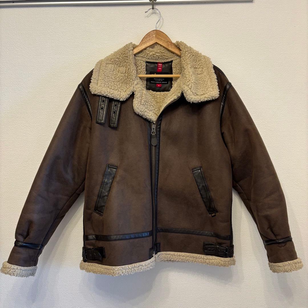 【希少】ALPHA ブラウン フライトボアジャケット