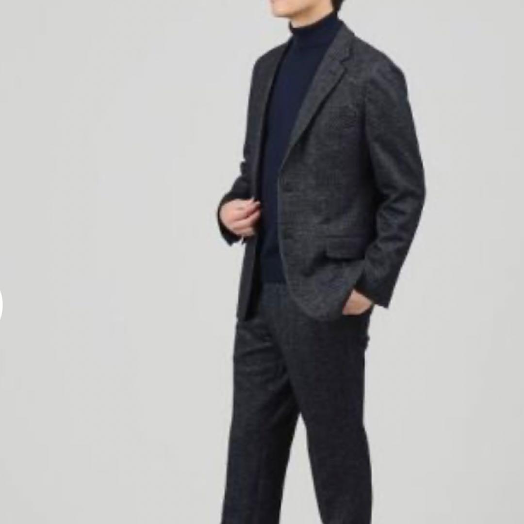 新品タグ付き✨️タケオキクチ BISHU 尾州生地 ヘリンボーン調 ジャケット L