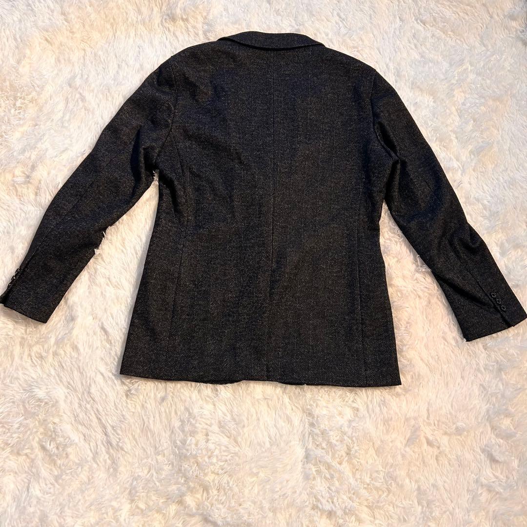 新品タグ付き✨️タケオキクチ BISHU 尾州生地 ヘリンボーン調 ジャケット L