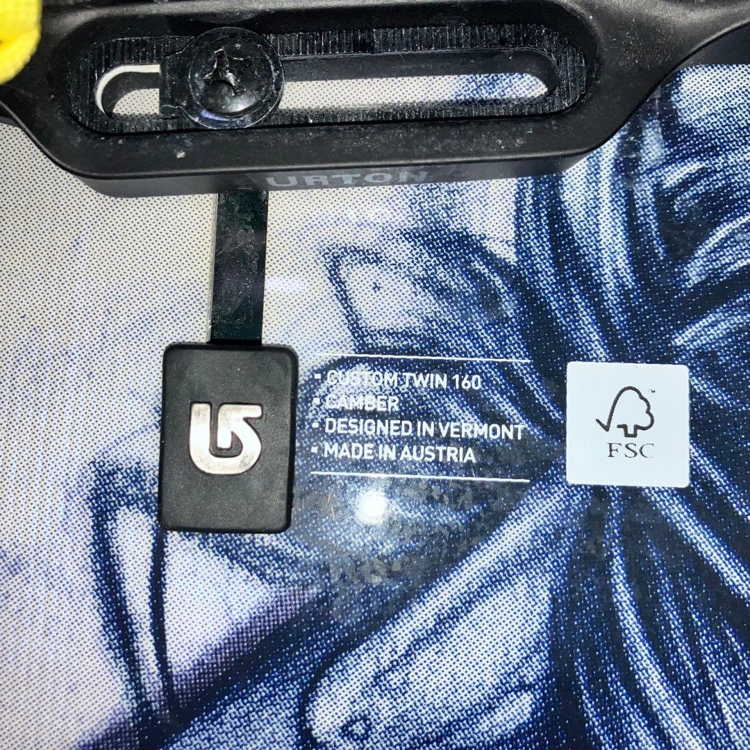 【美品】 Burton Custom Twin 160 & Mission L