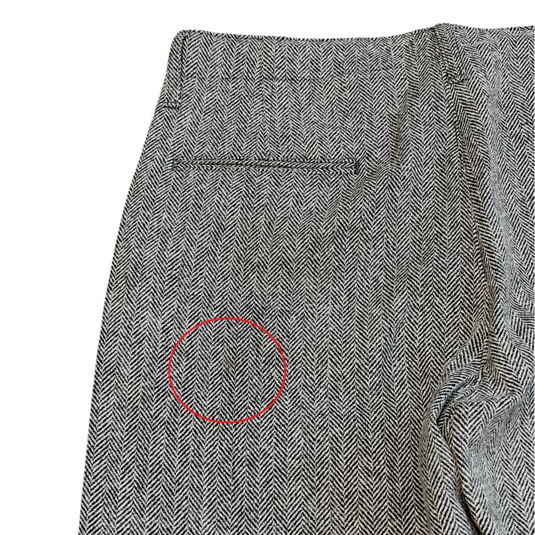 未使用 ポストオーバーオールズ アメリカ製 ヘリンボーンウールトラウザーズ M