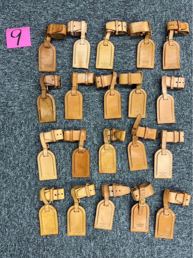 ルイヴィトン　ポワニエ　タグ　ネームタグ　20点セット