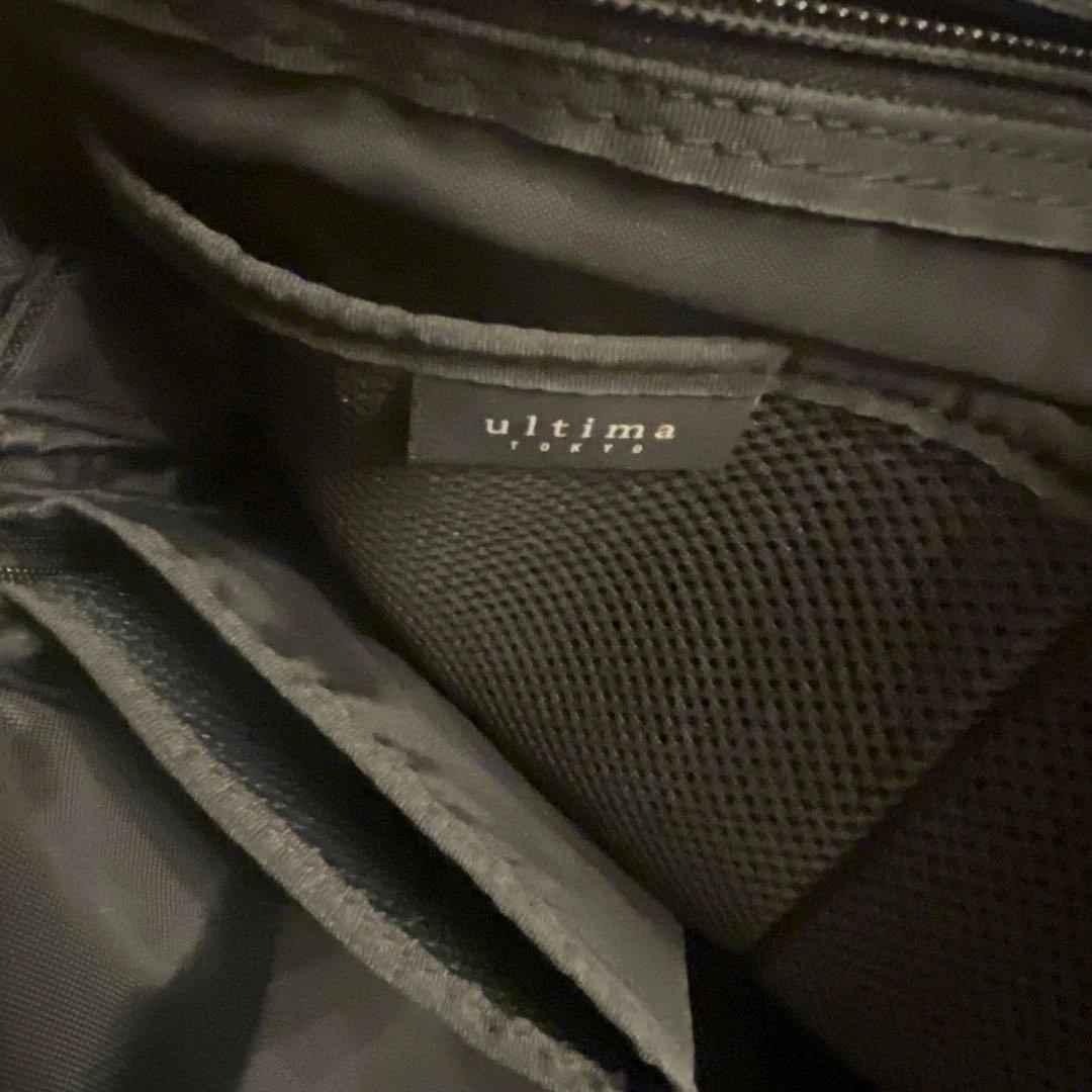 ultima 黒 レザー リュック