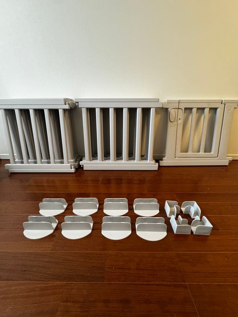 Anuri ベビーサークル【200cm×190cm】グレー