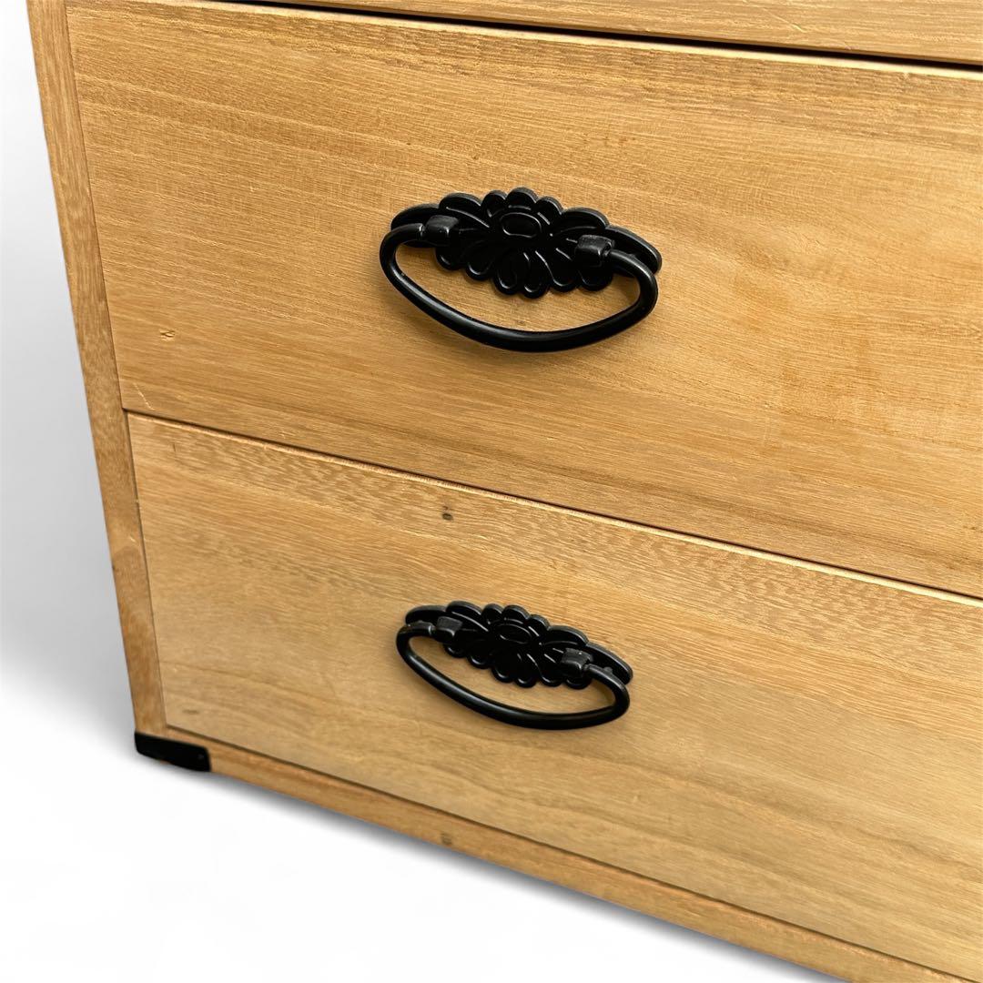 ハナコ様 2個セット 美品 天然桐 日本製 桐箪笥 マーゼルン 4段 衣装ケース