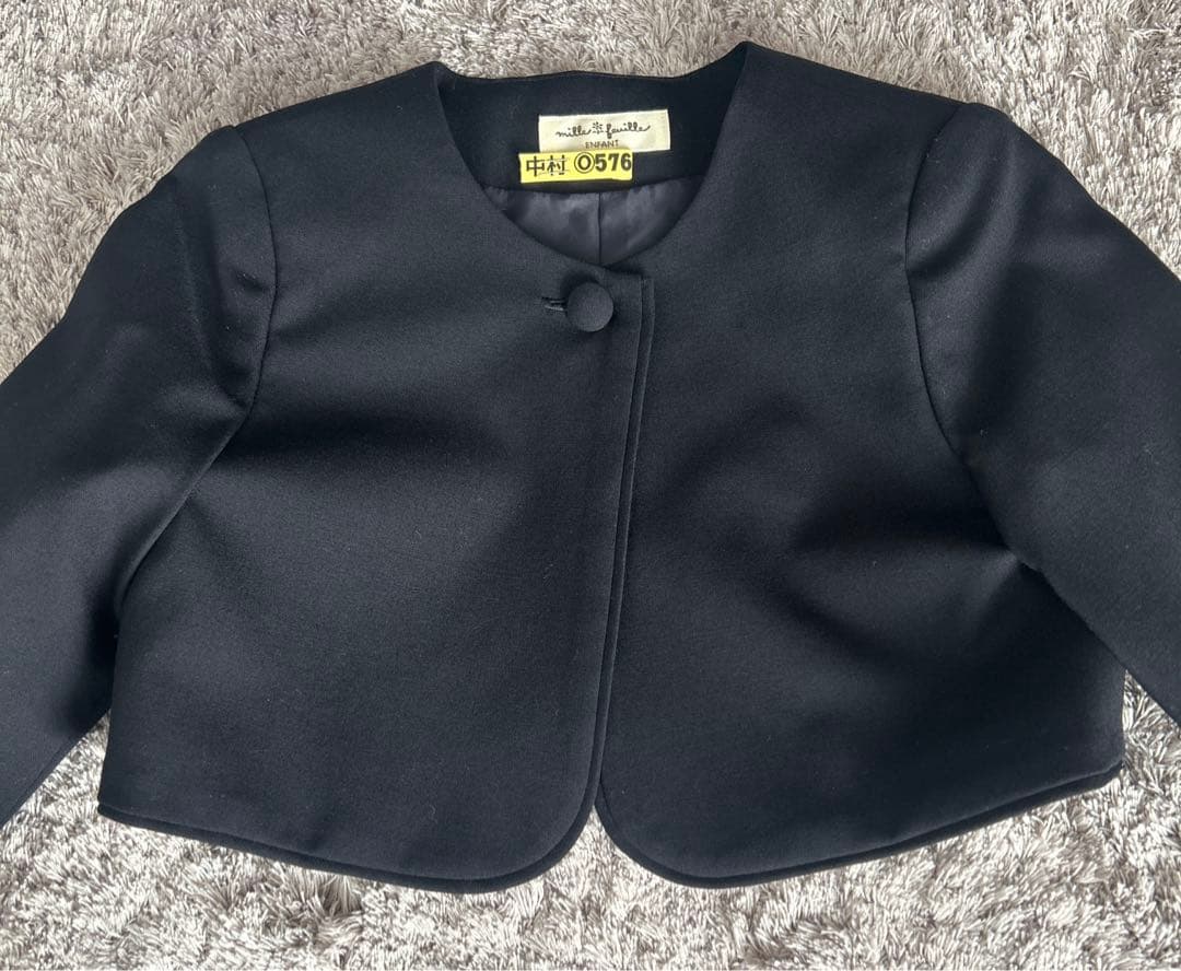 美品☆ミルフィーユ アンサンブル上下110cm