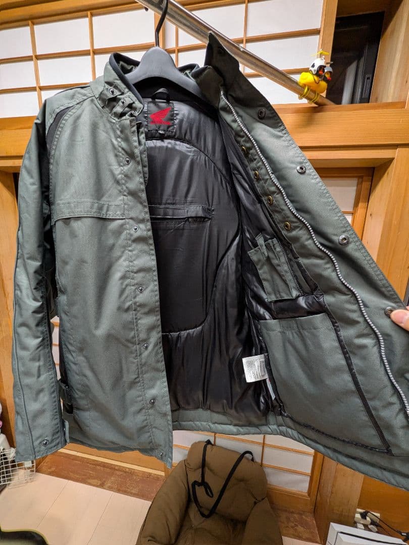 美品ホンダ☆プロテクター付き☆ウィンタージャケット！Super Boldor