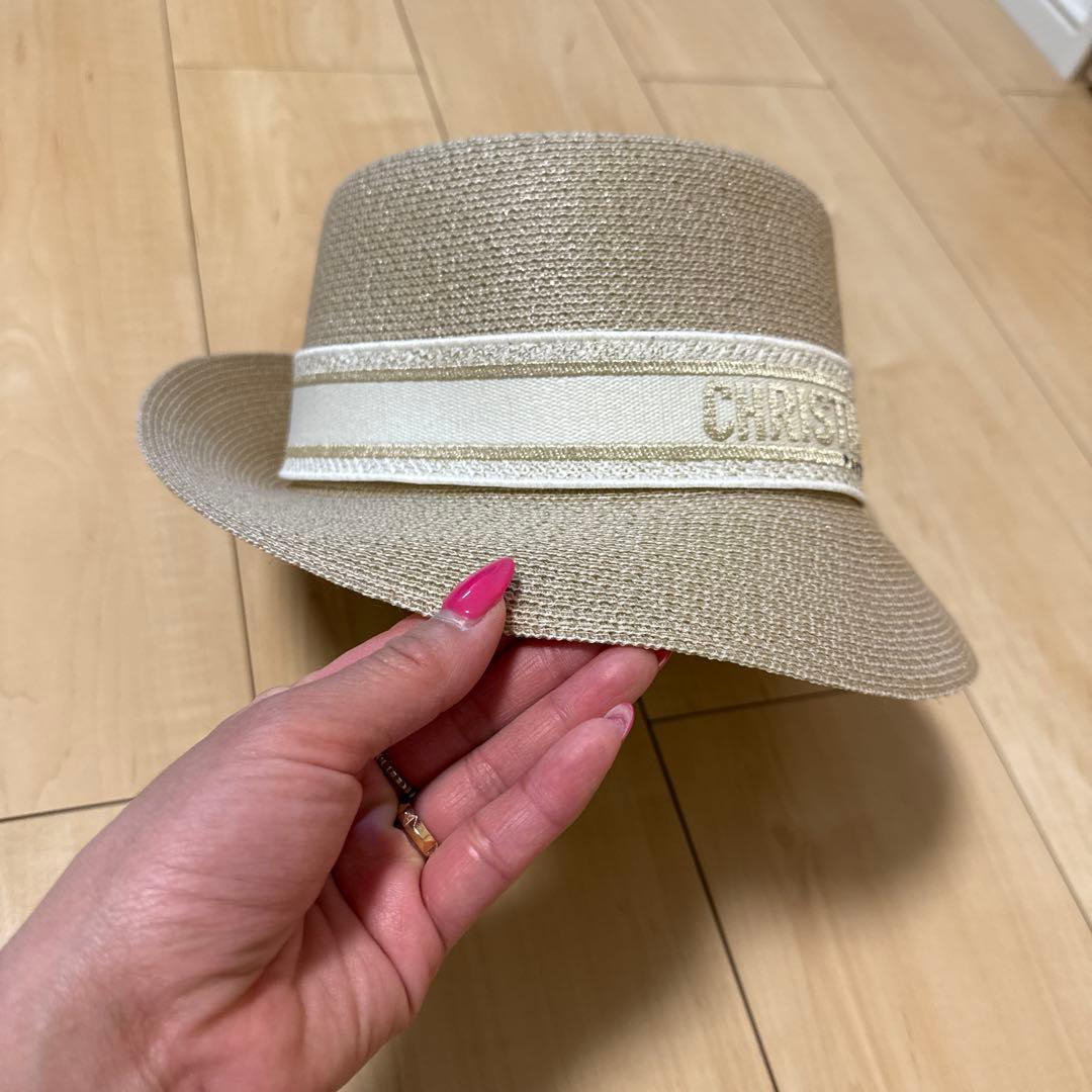 新品未使用　Christian Dior ストローハット
