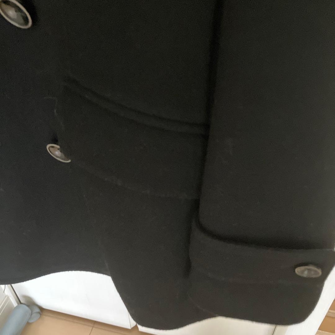 TAKEO KIKUCHI ブラック ピーコートＬＬ