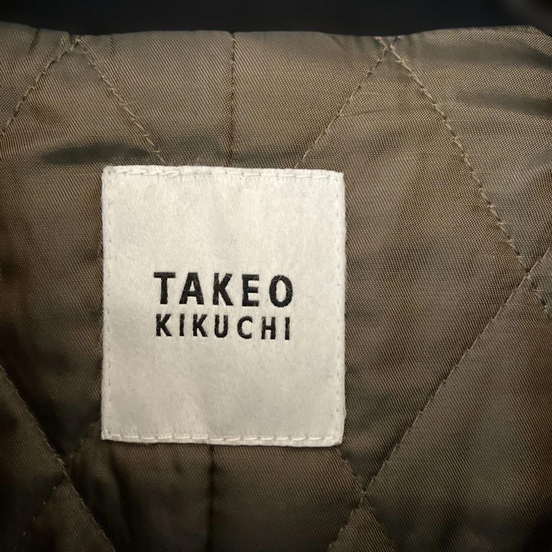 TAKEO KIKUCHI ブラック ピーコートＬＬ