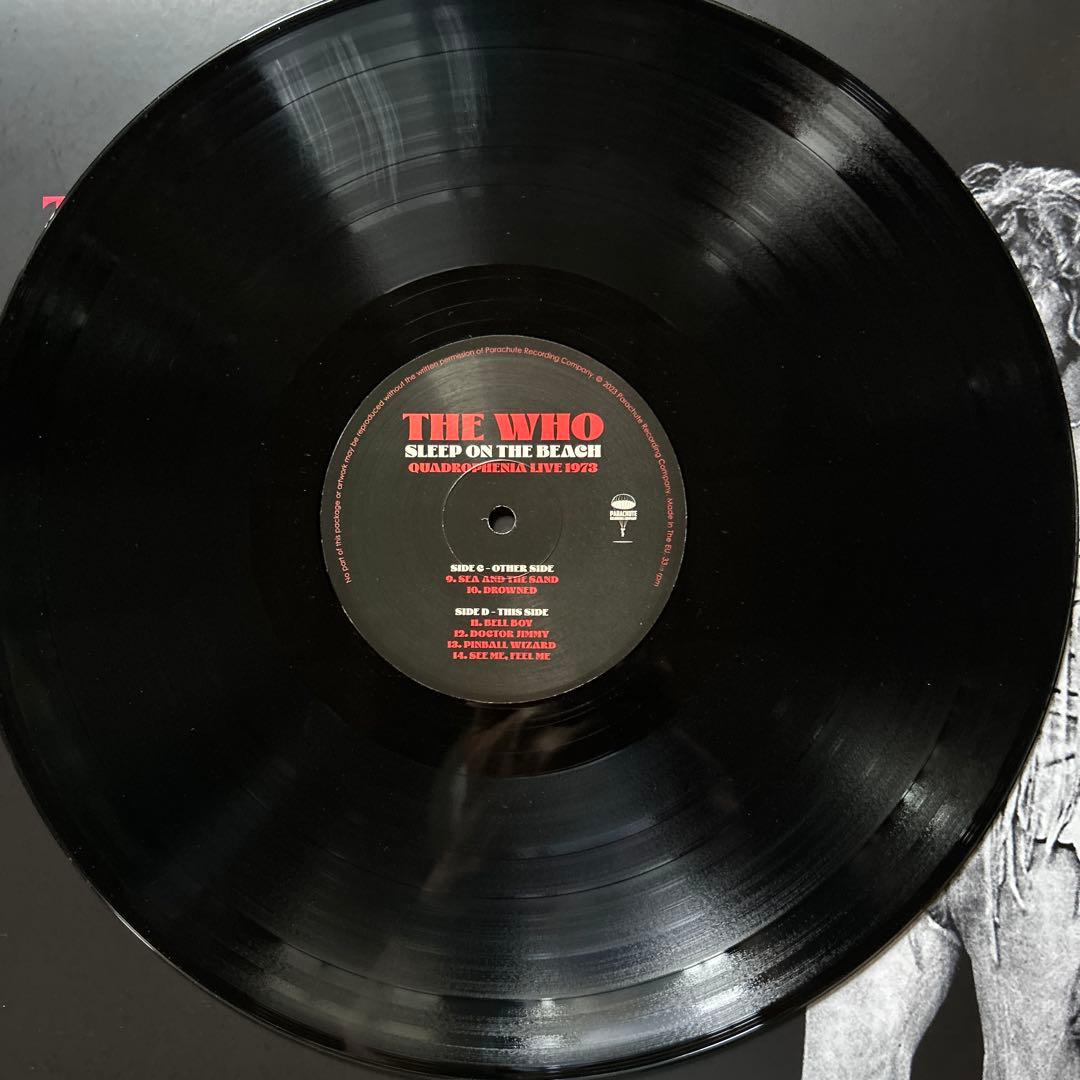 送料無料　名盤　THE WHO 2牧組レコード四重人格　LIVE 1973