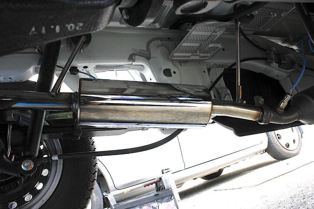 スーパーキャリー キャリィ EBD-DA16T 軽トラ ステンレスマフラー