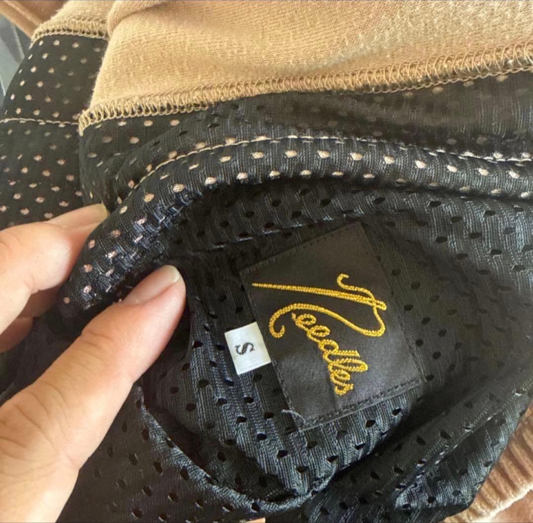 needles トラックパンツ　ベロア　ピンクベージュ　着用2回　美品