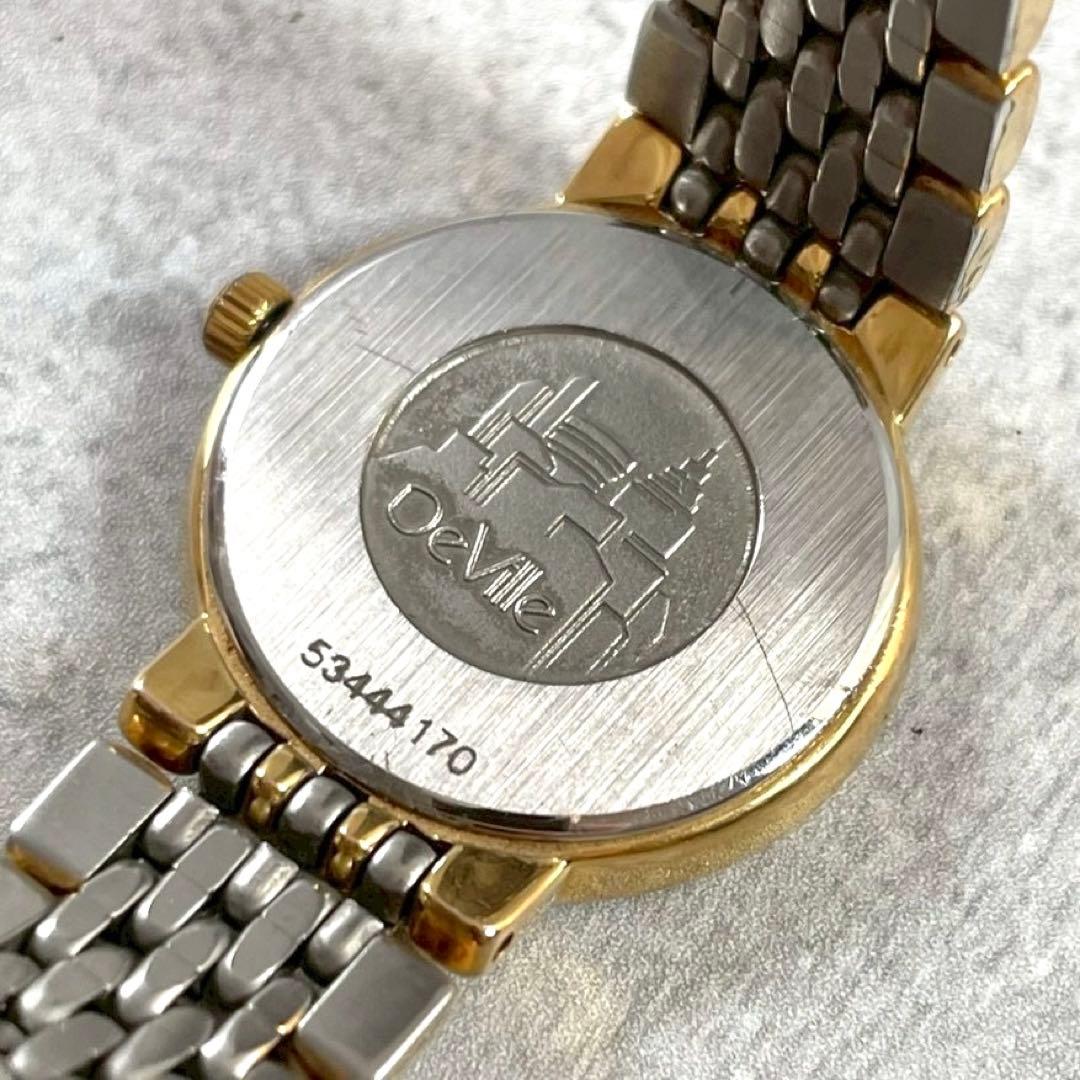 美品✨ OMEGA クォーツ 腕時計 ゴールド シルバー オメガ レディース