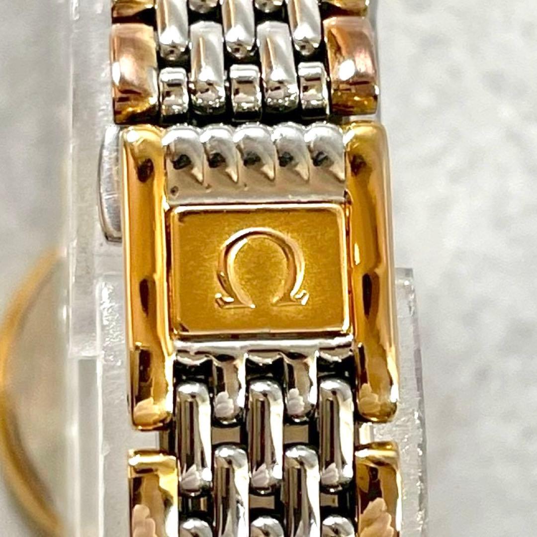 美品✨ OMEGA クォーツ 腕時計 ゴールド シルバー オメガ レディース