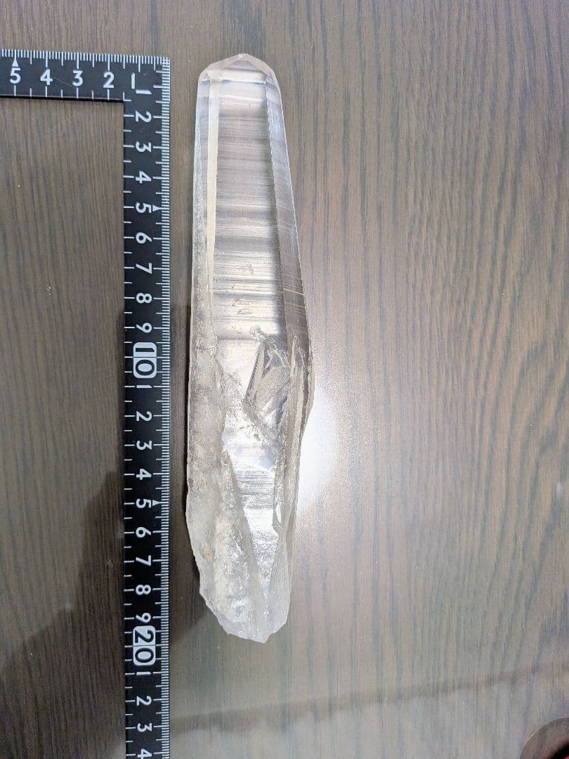 【ミナスジェライス産】大型 レムリアンシード 19cm 315g ワンド 水晶