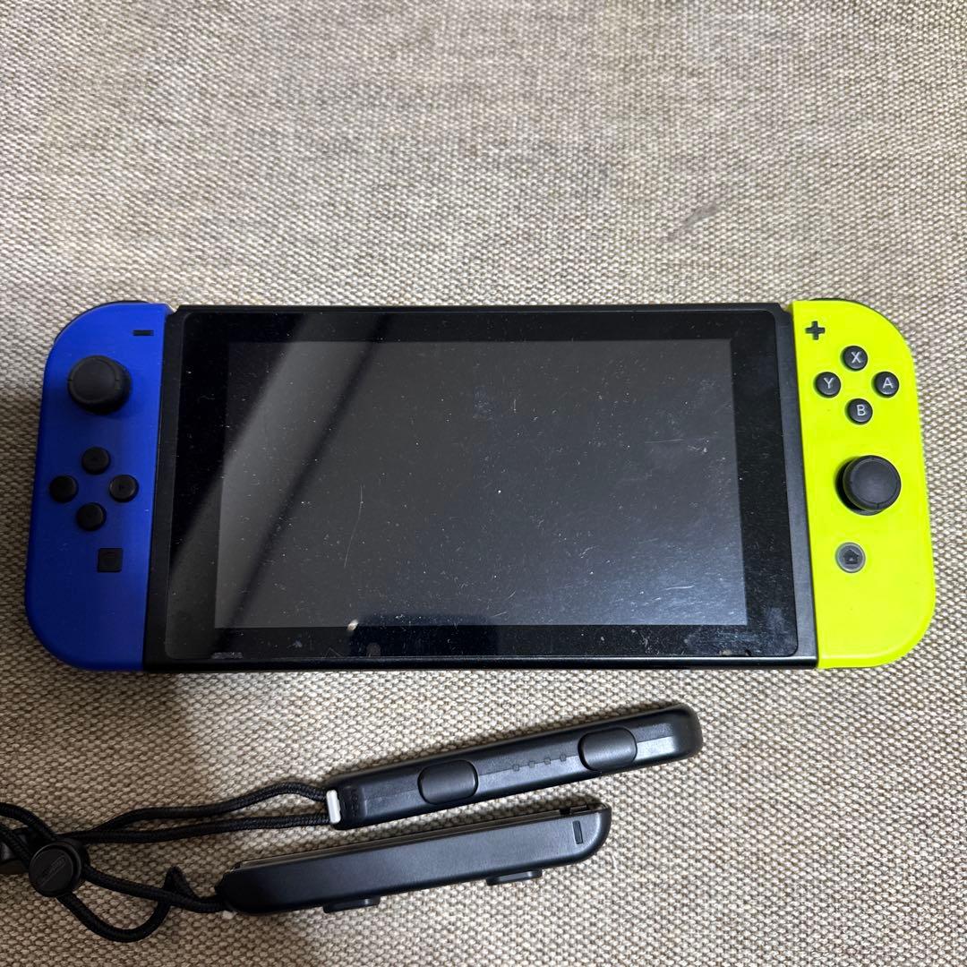 Nintendo Switch 青/黄 Joy-Con付き