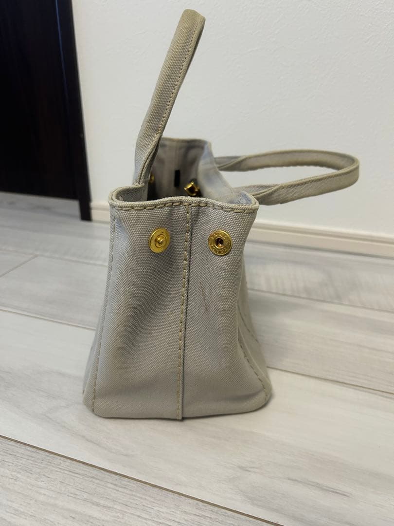 PRADA グレー トートバッグ