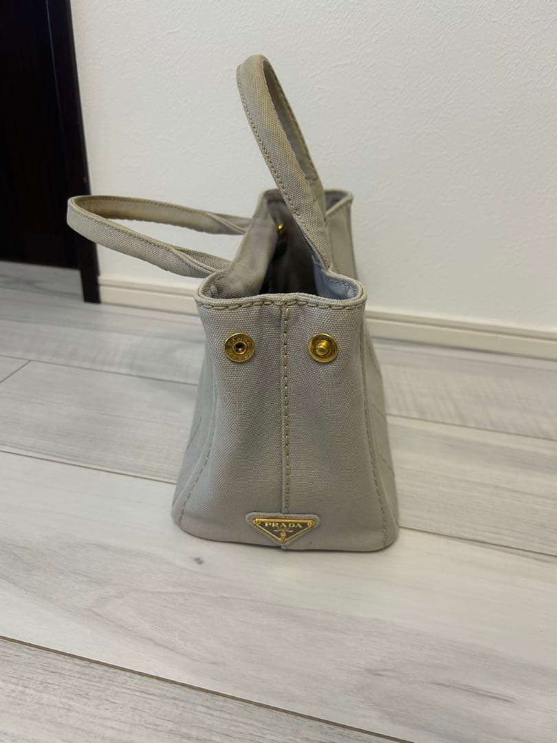PRADA グレー トートバッグ