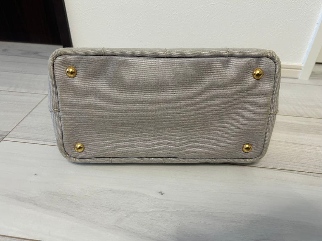 PRADA グレー トートバッグ