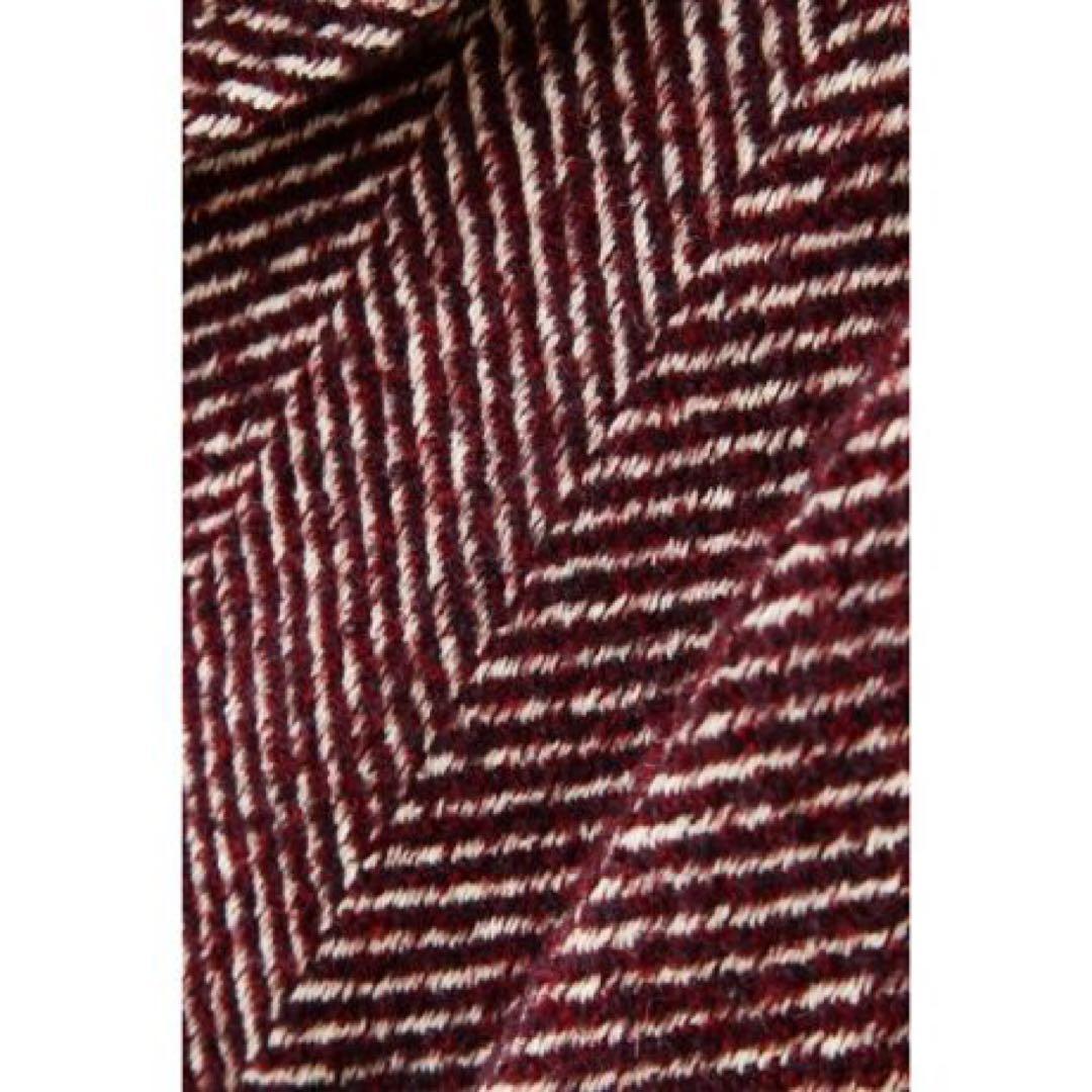 mittea　トルネードマート∴ビッグヘリンボンループツィードコート新品