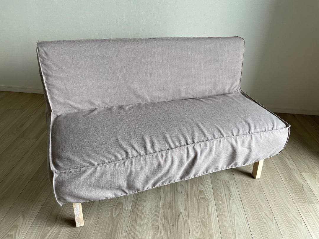 【週末限定価格】unico MANOA ベンチバックレスト ベージュ ソファ