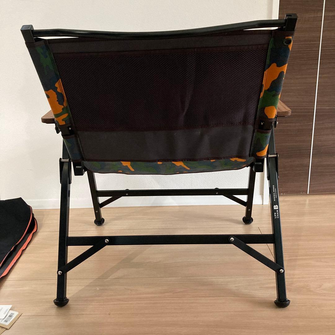 ミニマルワークス　チェア　life chair B 迷彩　カモフ柄　折りたたみ