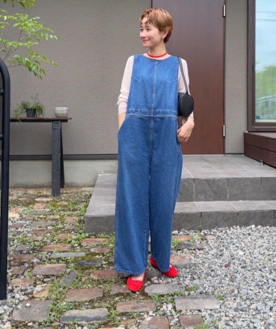 @kokiminitaコラボ】コーンデニムアメスリサロペット