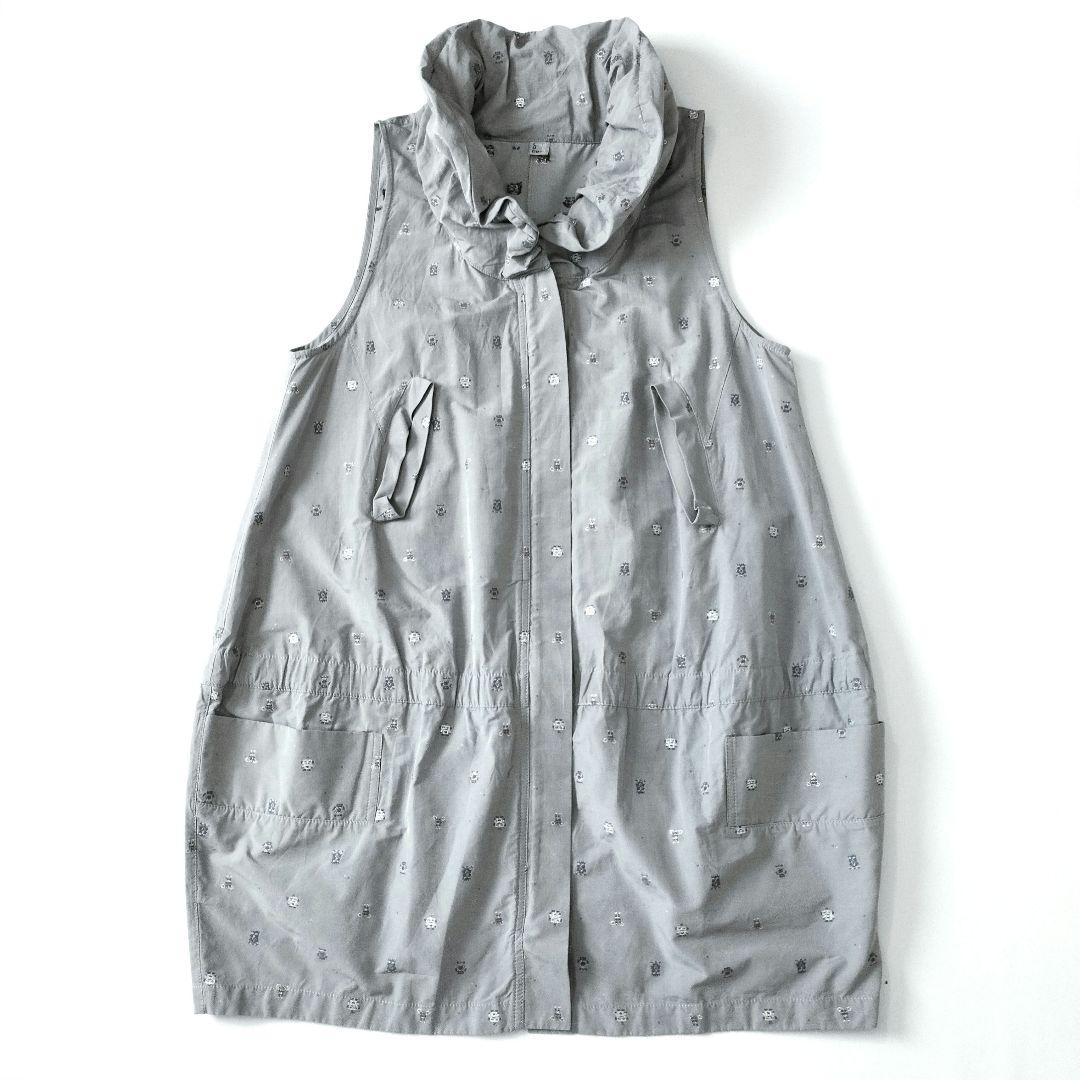 センソユニコ Cube-Cube✨ロング ベスト チュニック ラメ刺繍入り